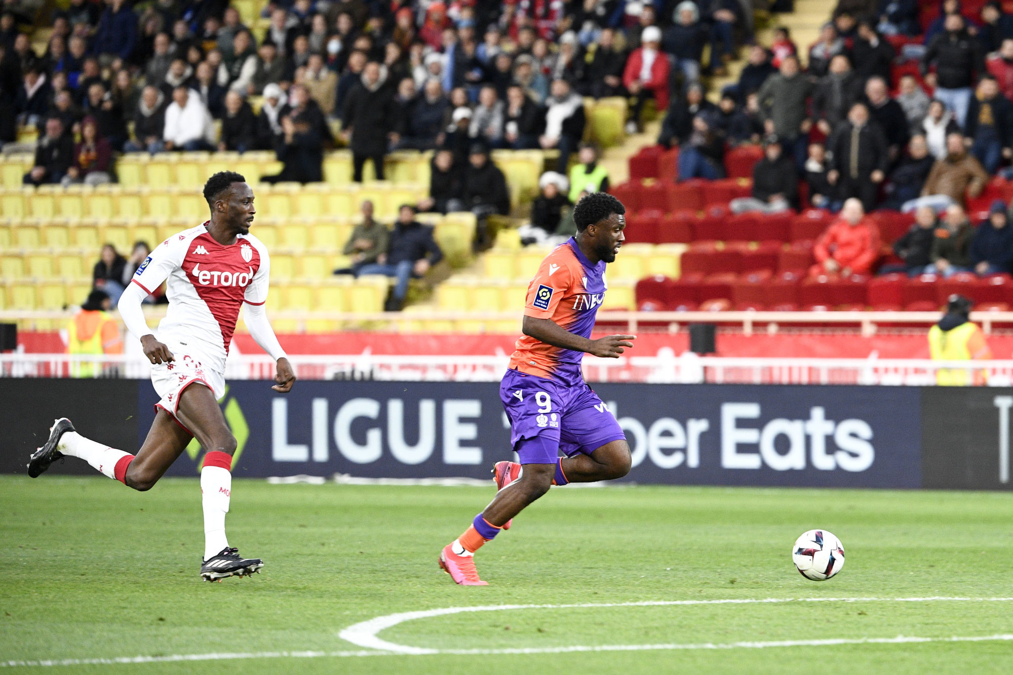 Terem Moffi a enfin marqu&eacute; avec l'OGC Nice. (Icon Sport)