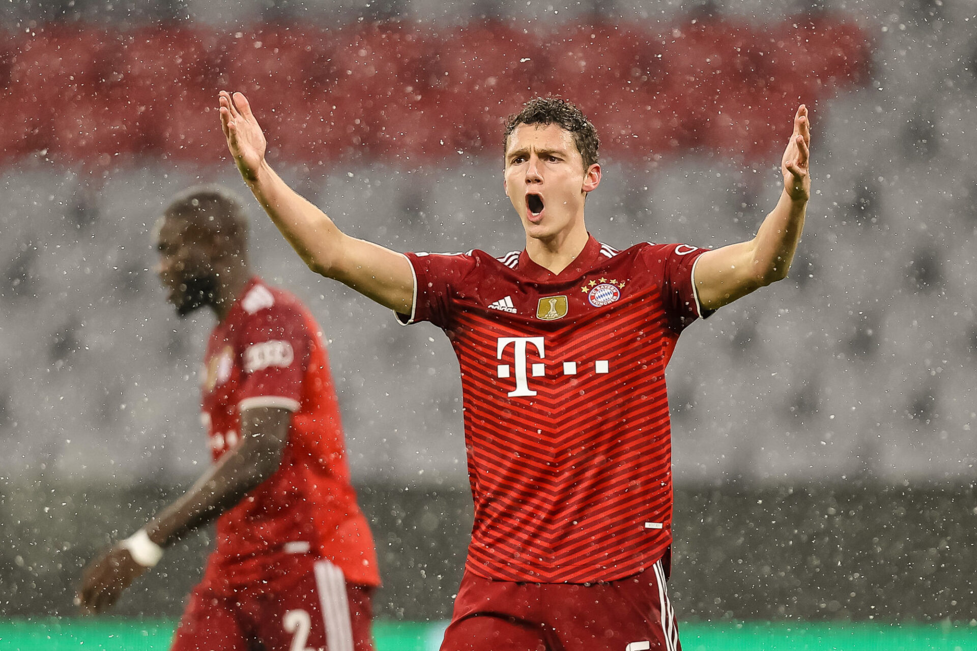Benjamin Pavard a laiss&eacute; entendre qu'il se sentait bien &agrave; Munich. (Icon Sport)