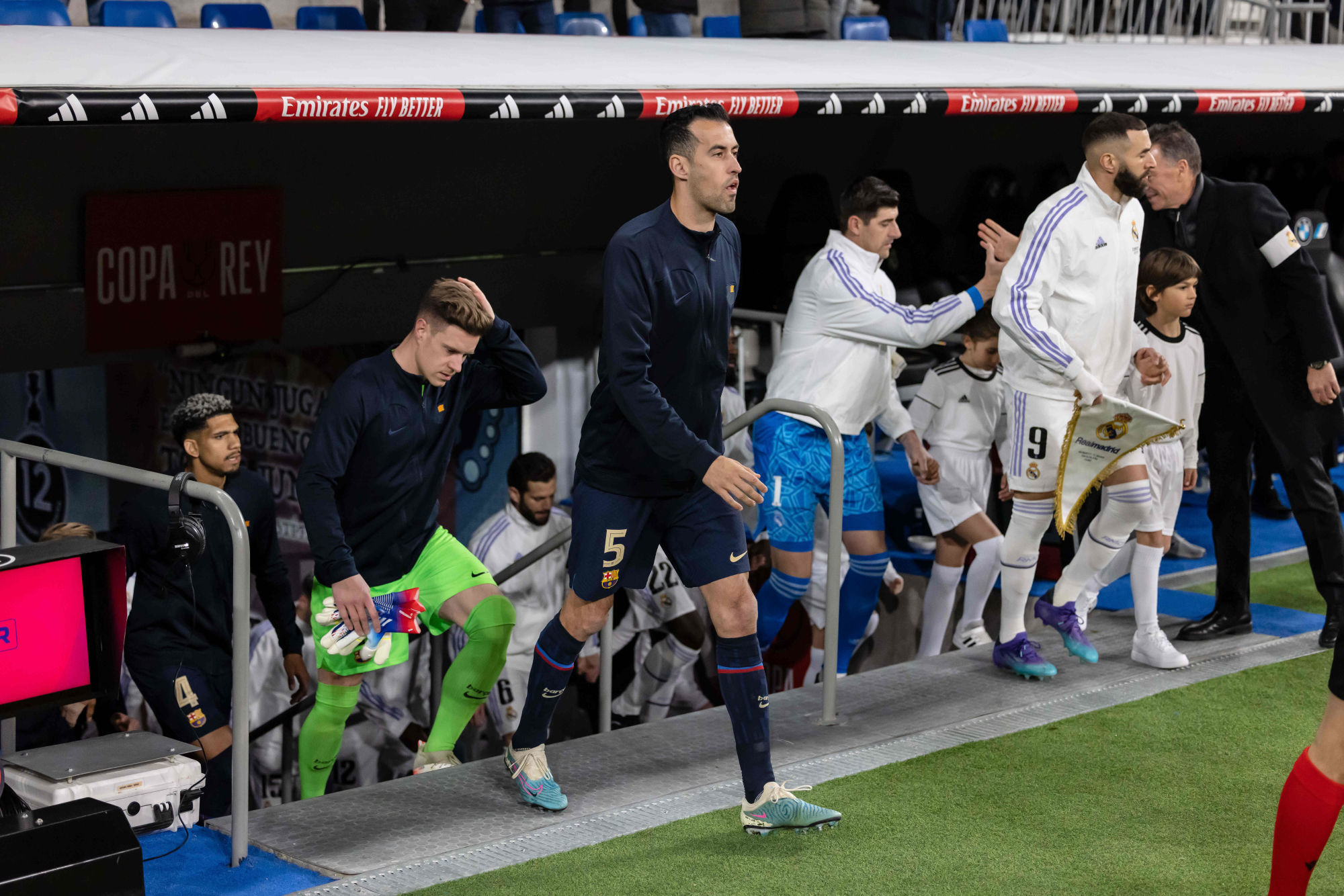Le FC Barcelone a r&eacute;ussi &agrave; d&eacute;jouer les plans du Real Madrid. (Icon Sport)
