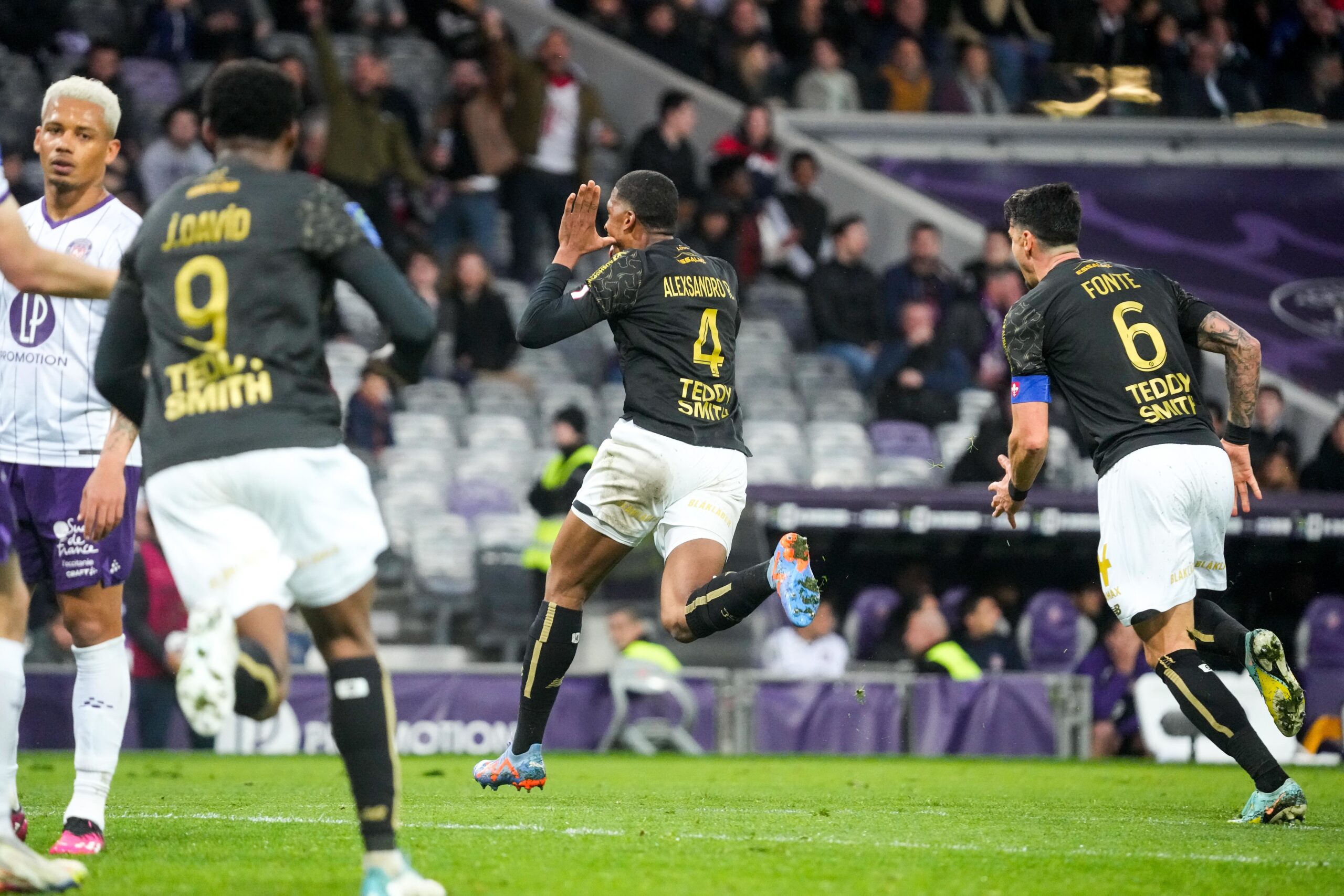 Alexsandro, buteur face &agrave; Toulouse (Icon Sport)