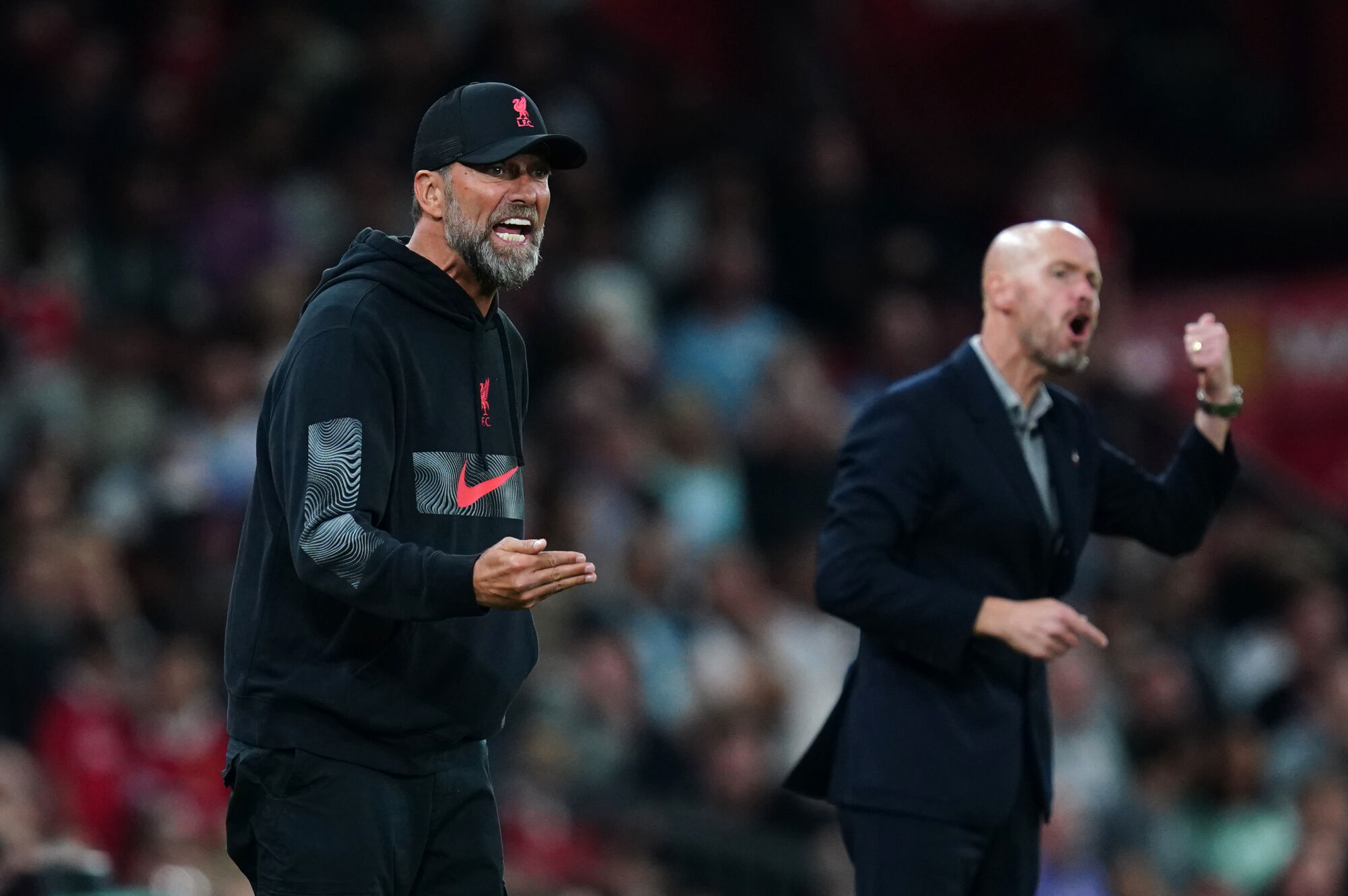M&ecirc;me s'il a perdu le match aller cette saison, Klopp garde un bilan positif contre United avec 6 victoires, 7 nuls et 4 d&eacute;faites. (Icon Sport)