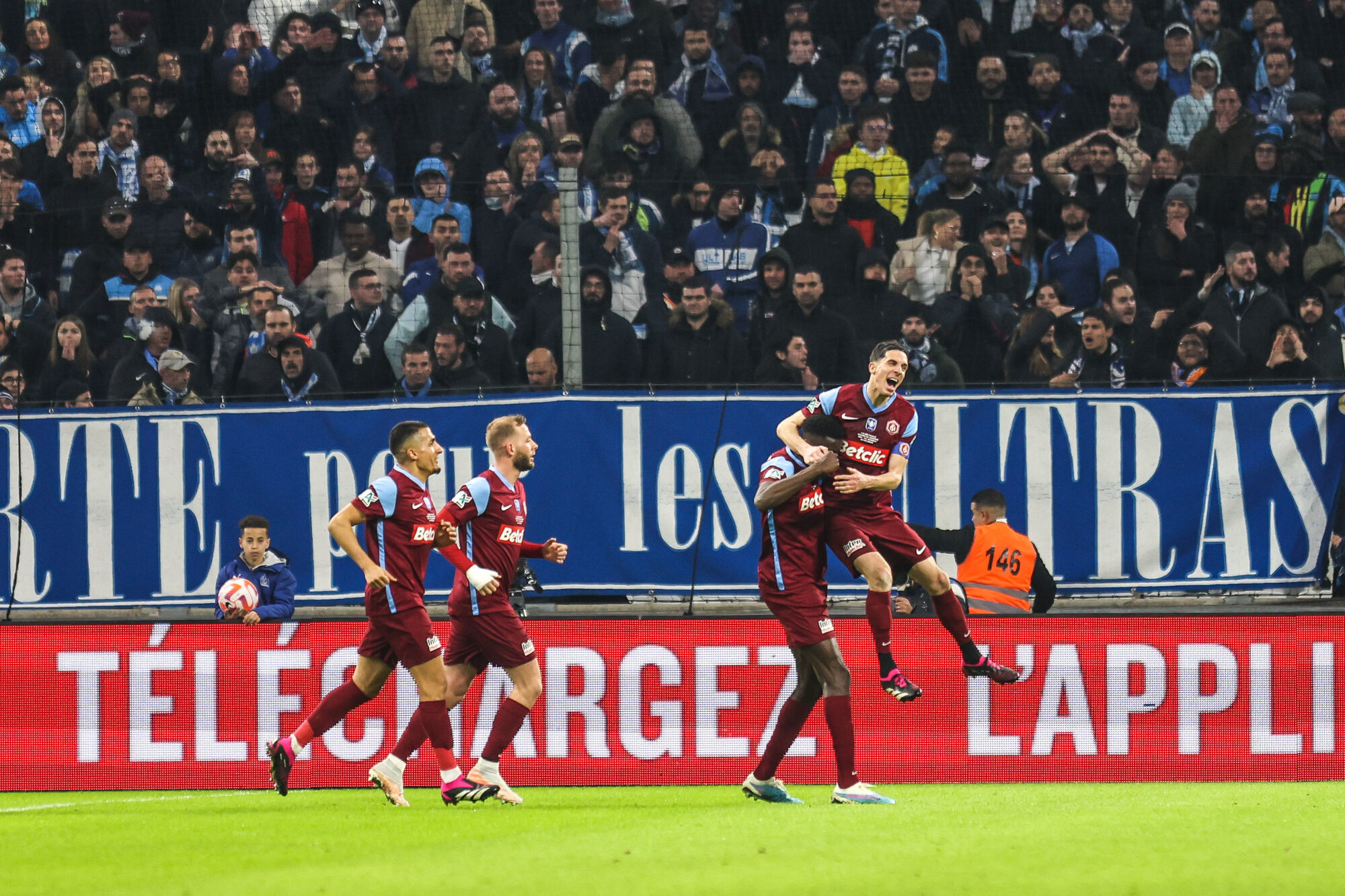 Annecy a &eacute;limin&eacute; l'OM de la Coupe de France au V&eacute;lodrome (Icon Sport)