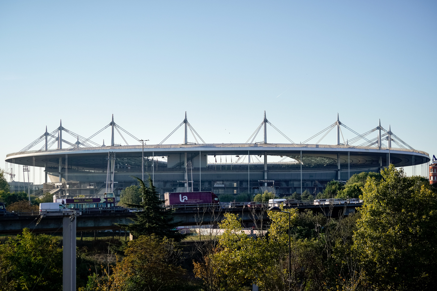 L'ext&eacute;rieur du Stade de France (Icon Sport)