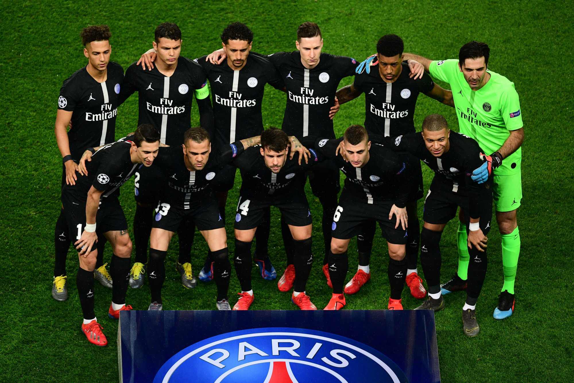 L'&eacute;quipe du PSG &eacute;limin&eacute;e par Manchester United en 2019 (Icon Sport)