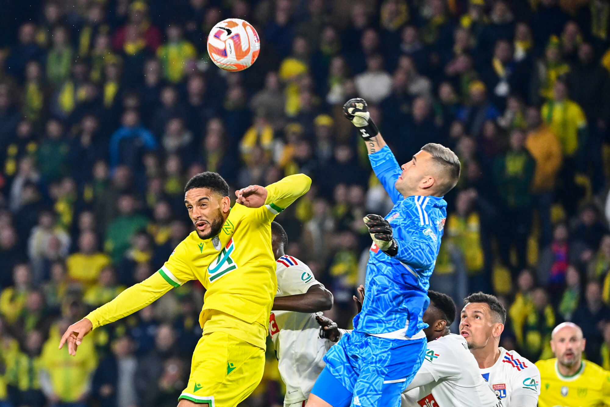 Anthony Lopes sauve l'OL face à Nantes (Icon Sport) Anthony Lopes sauve l'OL face à Nantes (Icon Sport)