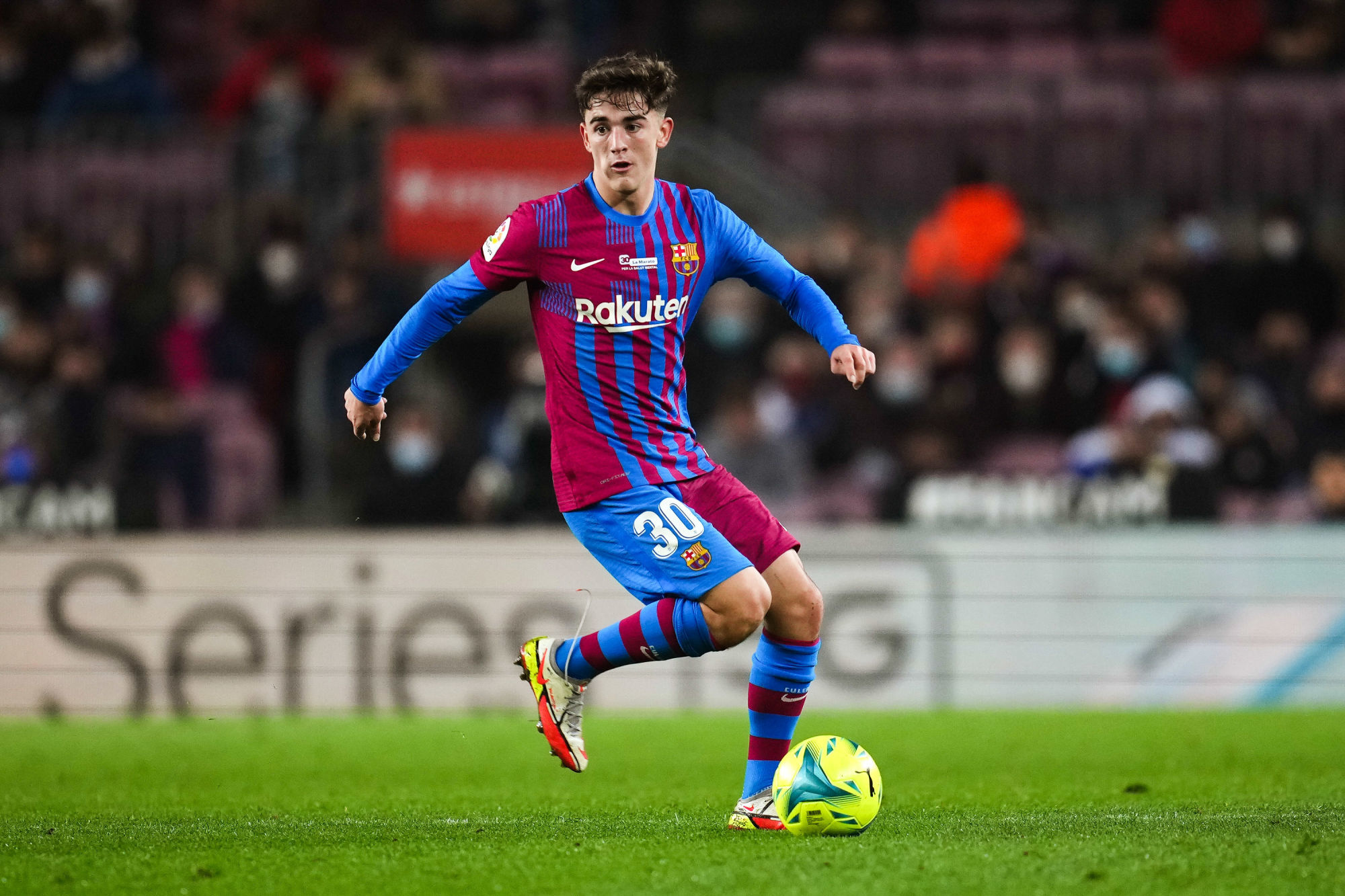 Gavi, sous les couleurs du FC Barcelone. (Icon Sport)