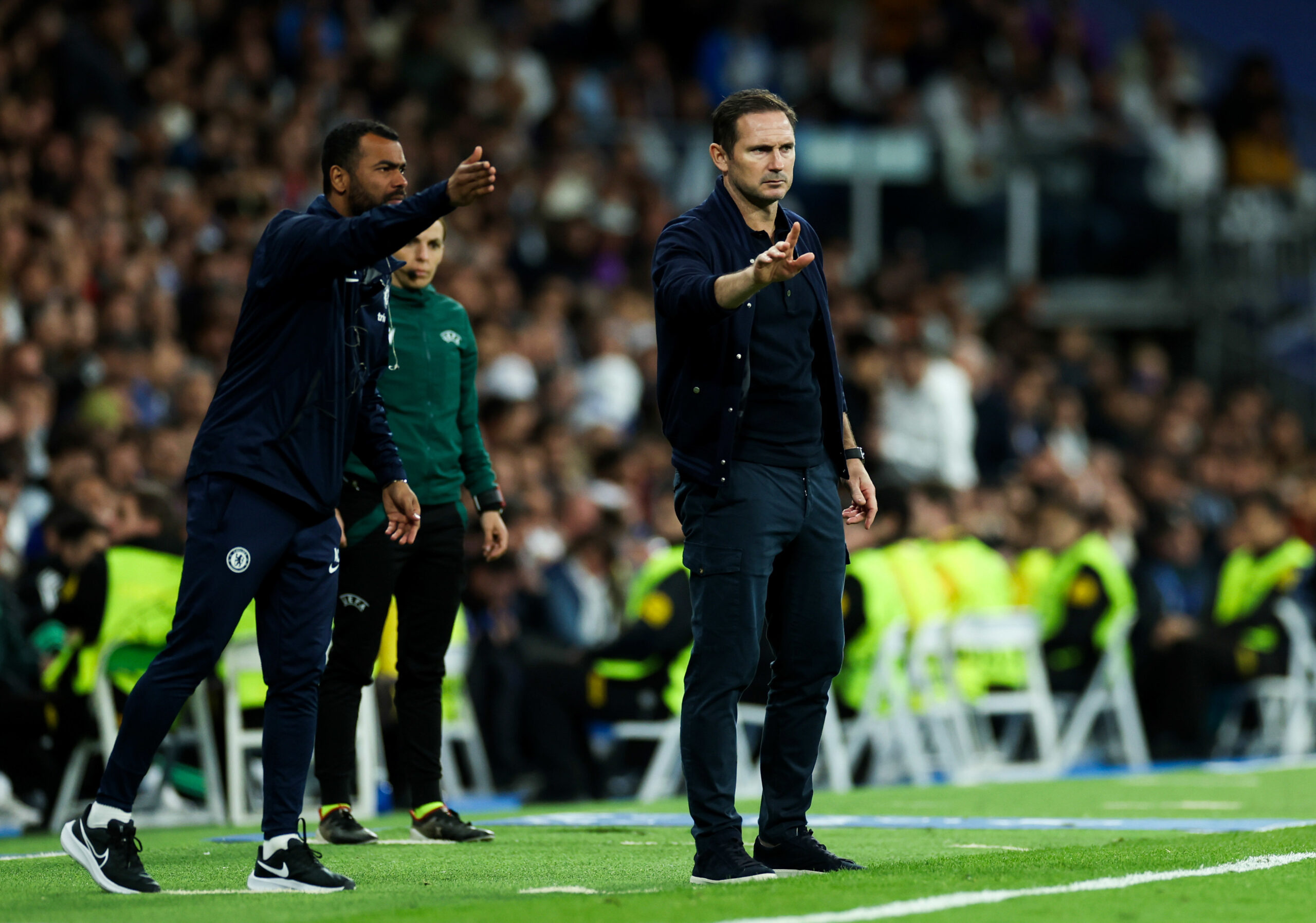 Lampard a appelé ses joueurs à croire en leurs chances de se qualifier contre le Real au retour (Icon Sport) Lampard a appelé ses joueurs à croire en leurs chances de se qualifier contre le Real au retour (Icon Sport)