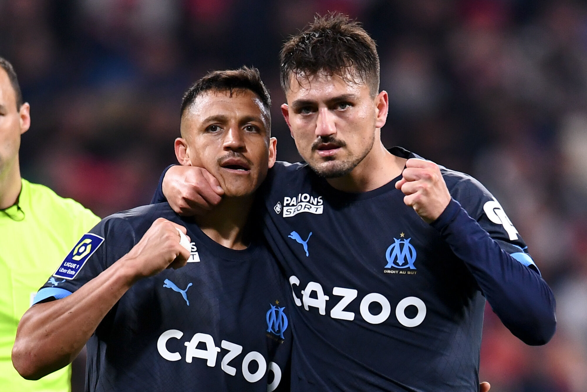 Cengi Ünder, buteur avec l'OM face à l'OL. (Icon Sport) Cengi Ünder, buteur avec l'OM face à l'OL. (Icon Sport)