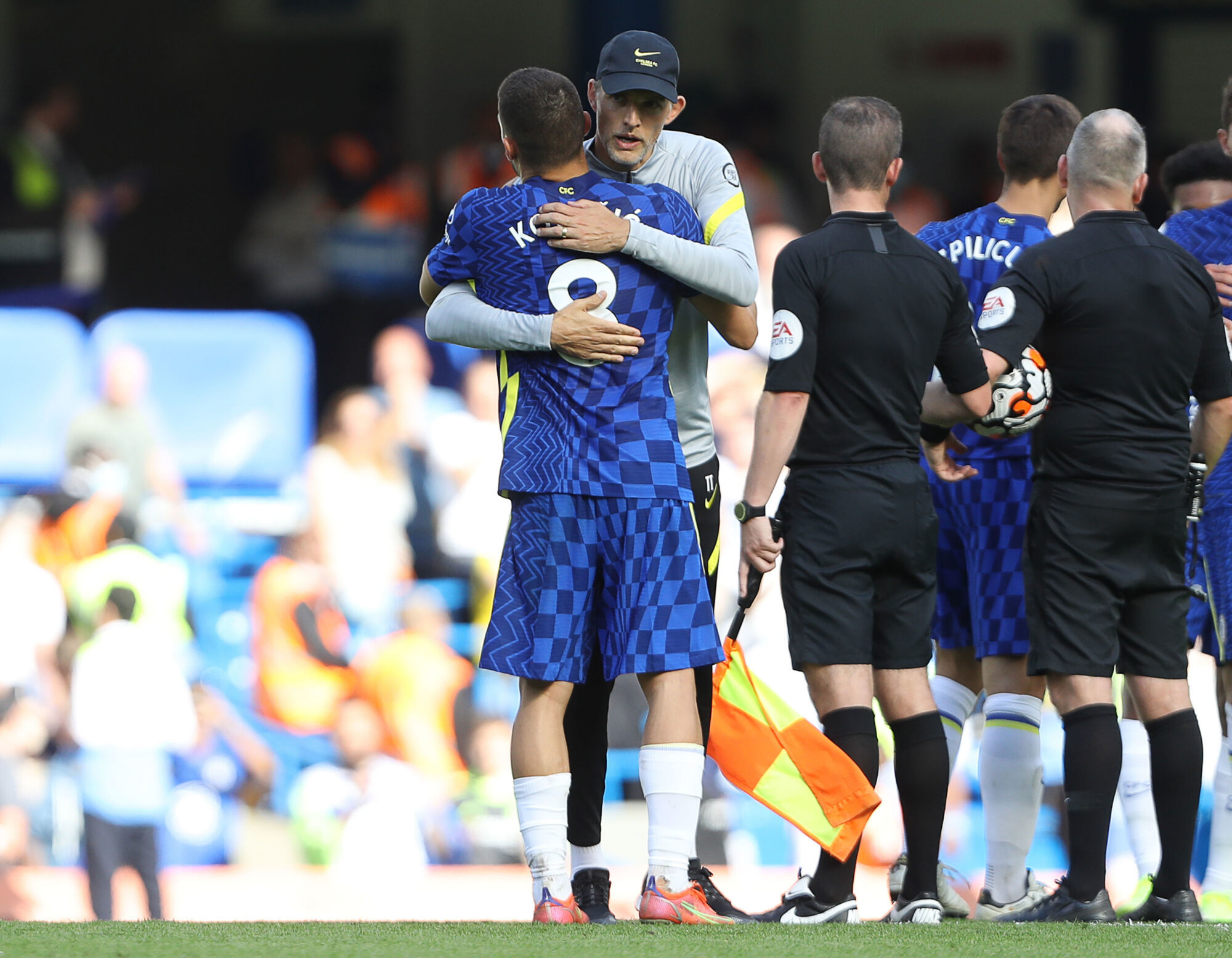 Les bons rapports de Thomas Tuchel avec Mateo Kovacic &agrave; Chelsea. (Icon Sport)
