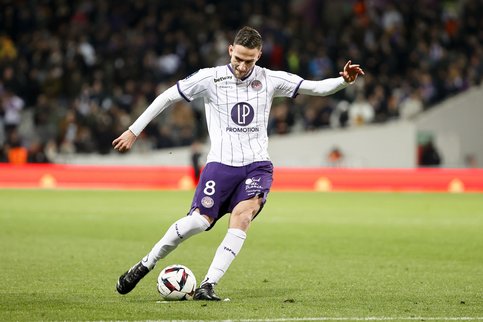 Branco van den Boomen, l'arme fatale num&eacute;ro 1 du Toulouse FC. (IconSport)