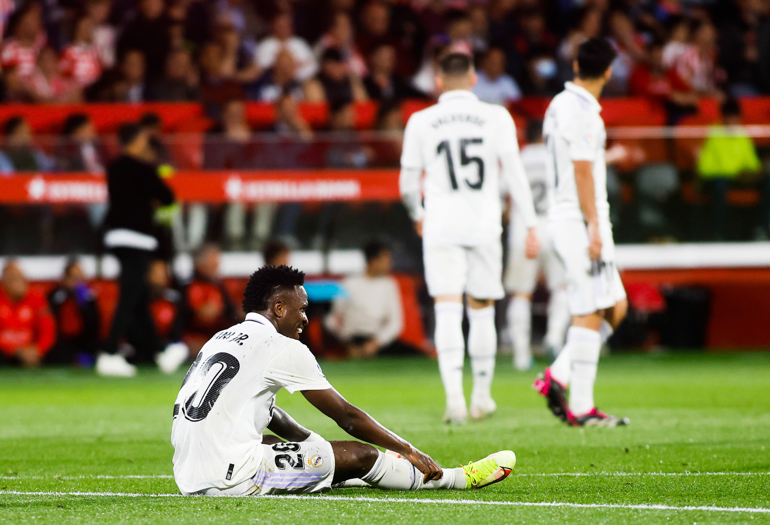 Vinícius et ses coéquipiers ne seront très certainement pas champions de Liga cette année (Icon Sport) Vinícius et ses coéquipiers ne seront très certainement pas champions de Liga cette année (Icon Sport)