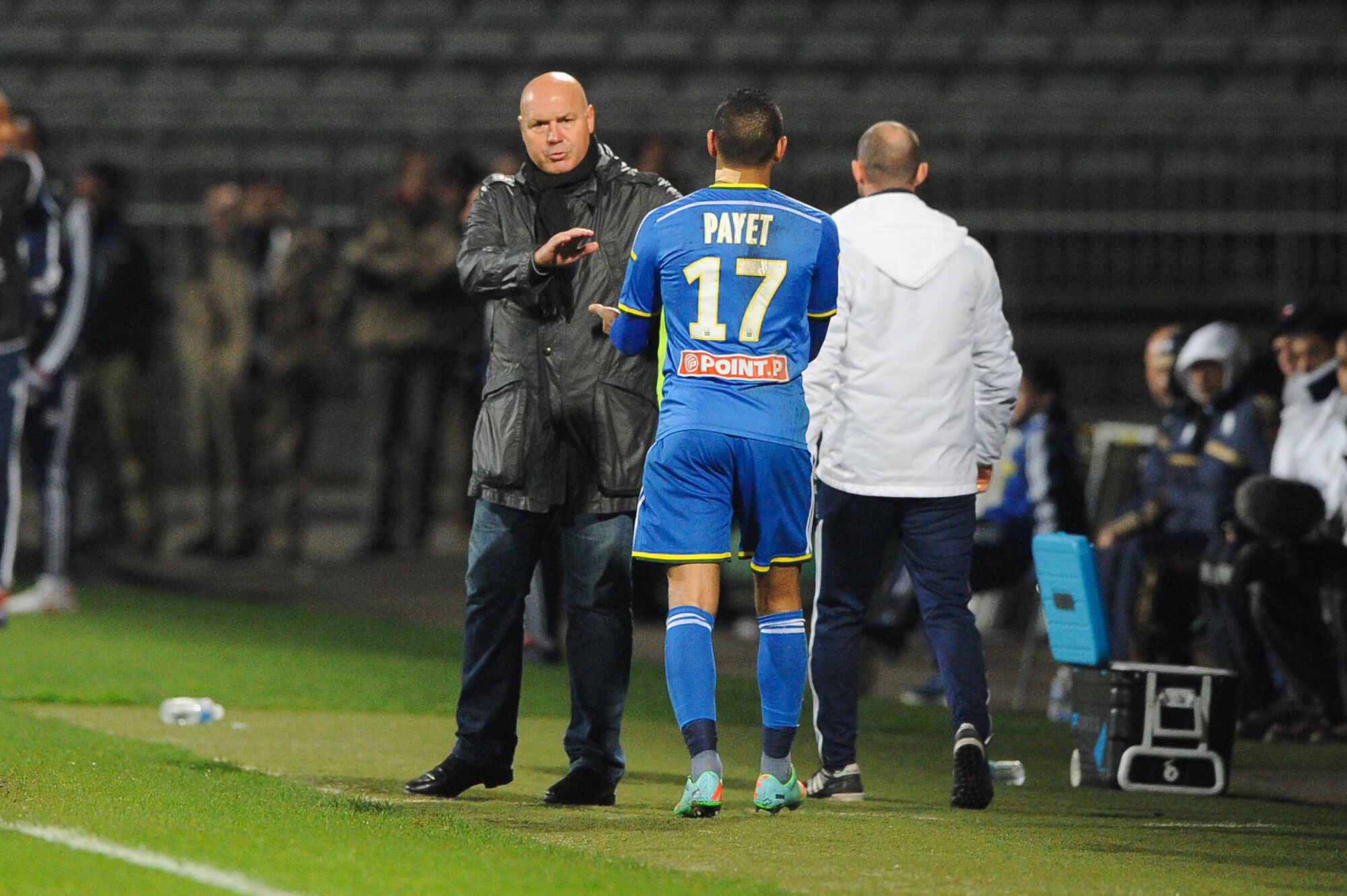Jos&eacute; Anigo et Dimitri Payet &agrave; l'OM (Icon Sport)