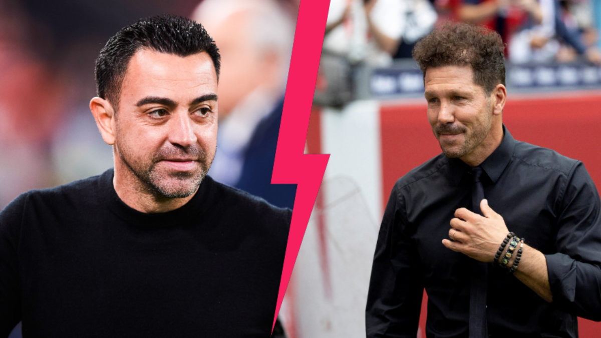 Duel d'entra&icirc;neurs entre Xavi et Diego Simeone (Icon Sport)