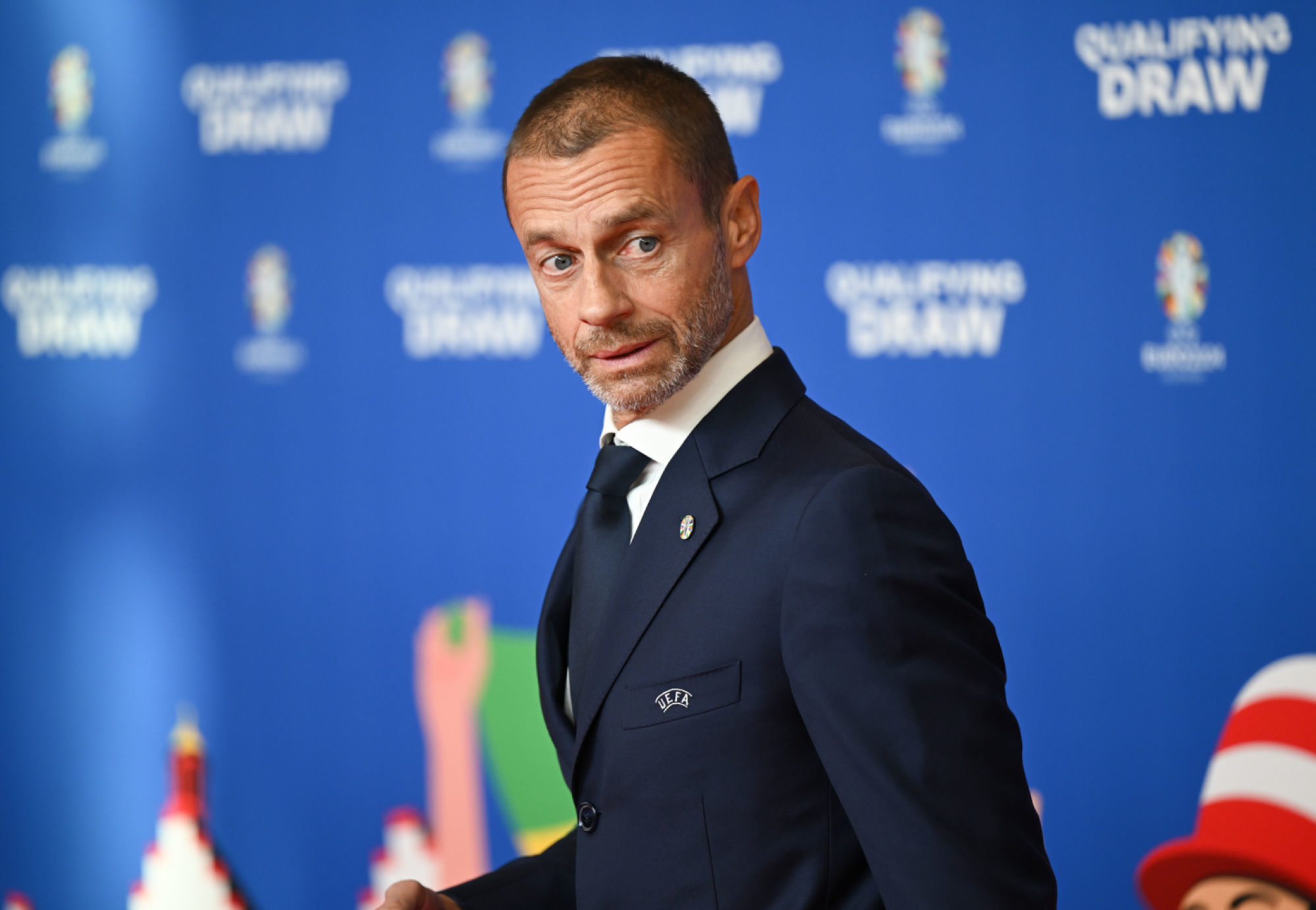 Le pr&eacute;sident de l'UEFA, Aleksander Ceferin, a d&eacute;j&agrave; mis la pression sur le Bar&ccedil;a. (Icon Sport)