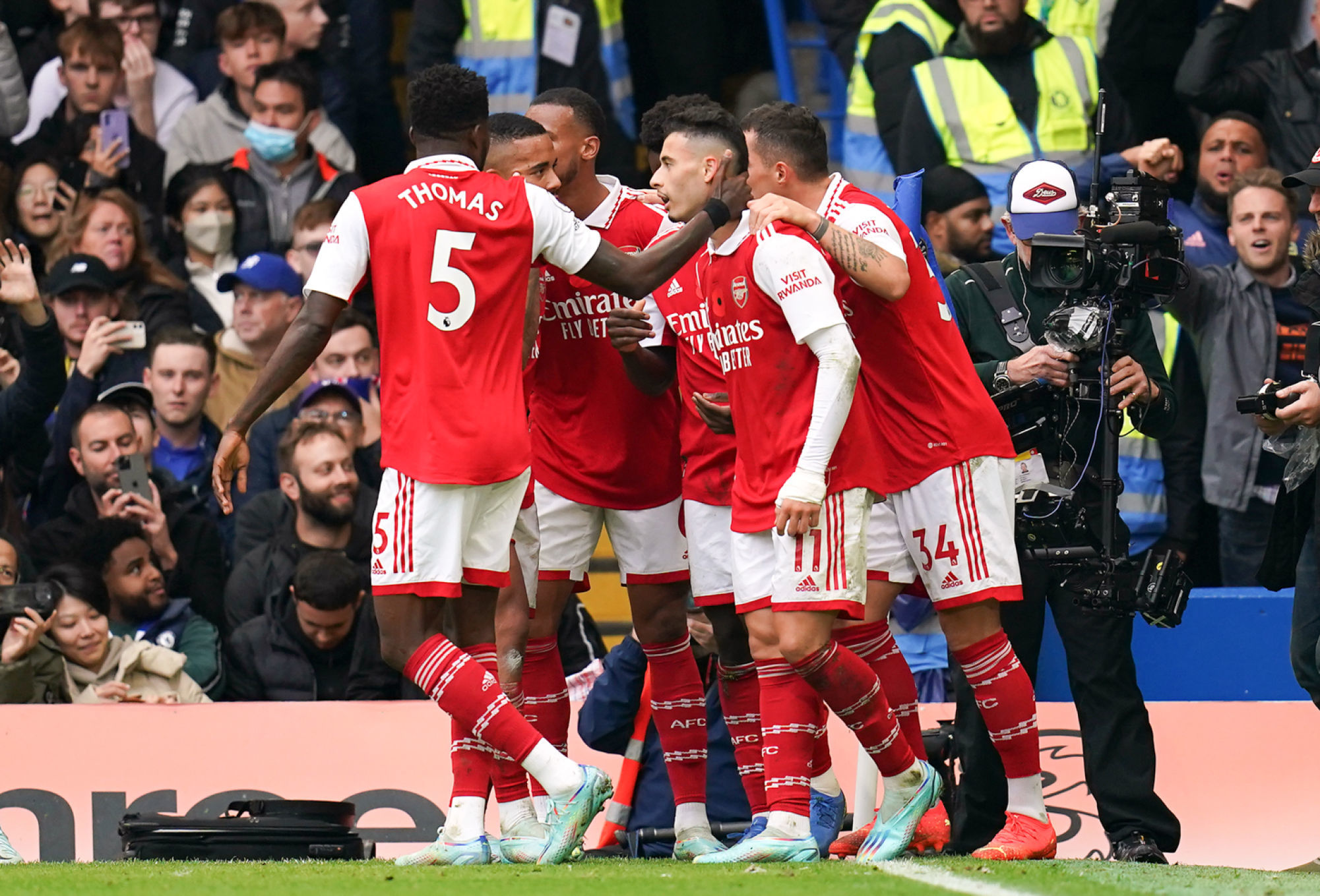 Arsenal l'avait emport&eacute; sur la pelouse de Chelsea en novembre dernier. (Icon Sport)